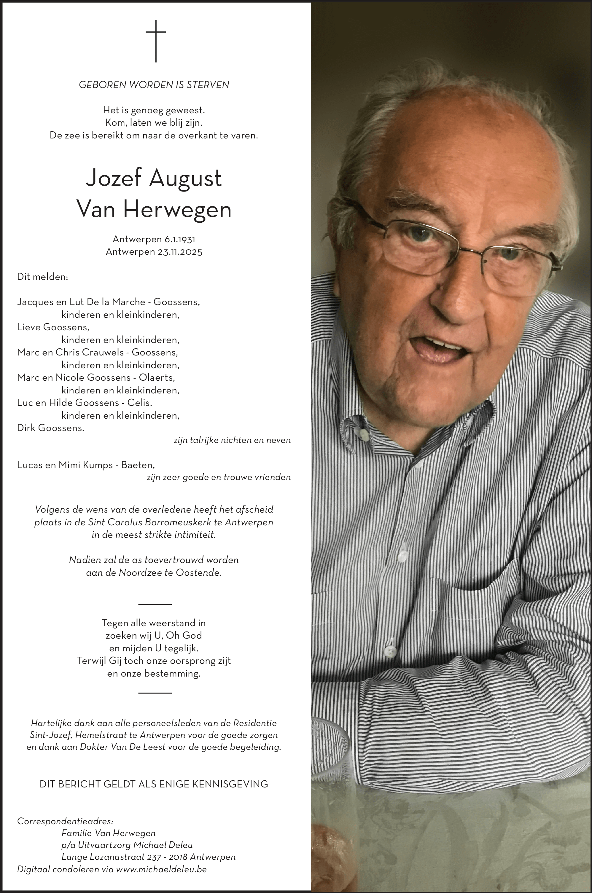 Jozef August Van Herwegen