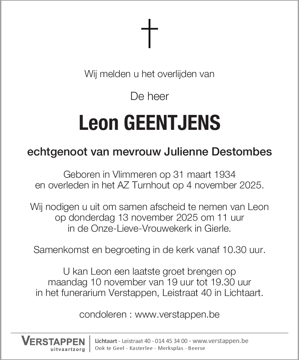Leon Geentjens