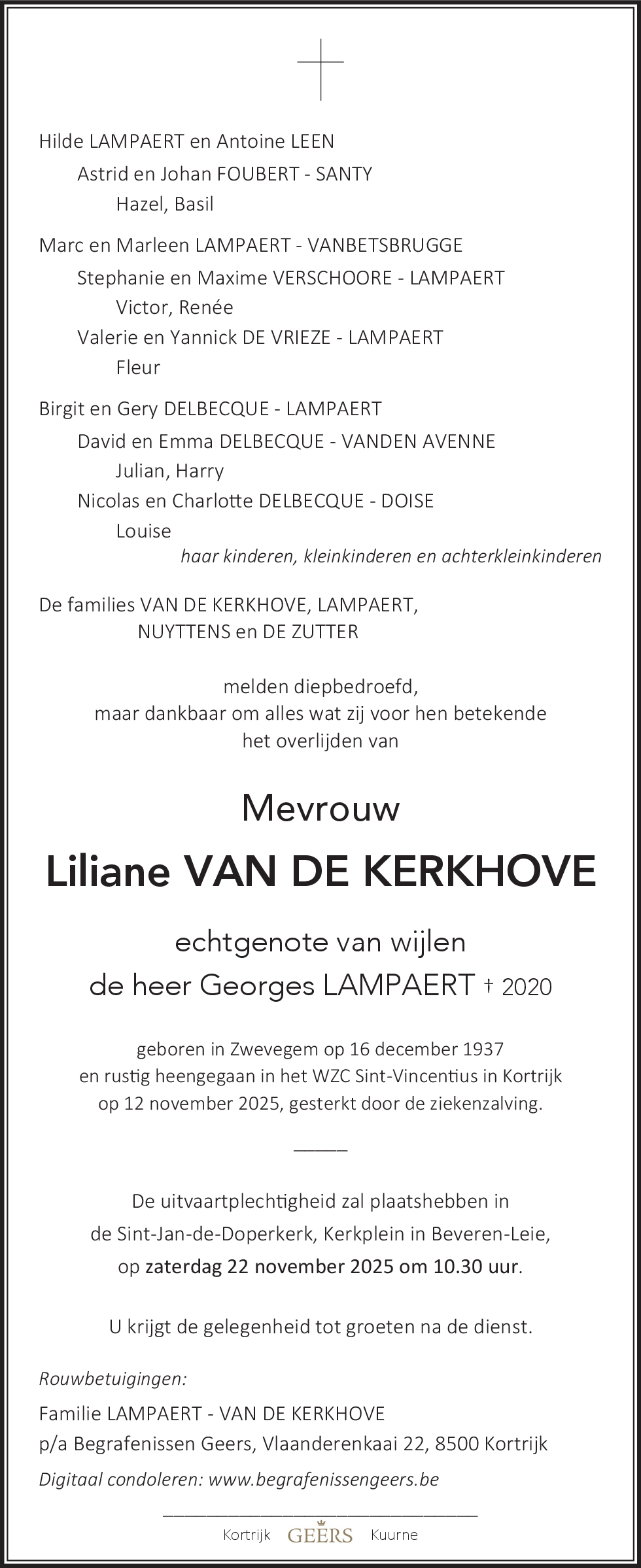 Liliane Van de Kerkhove