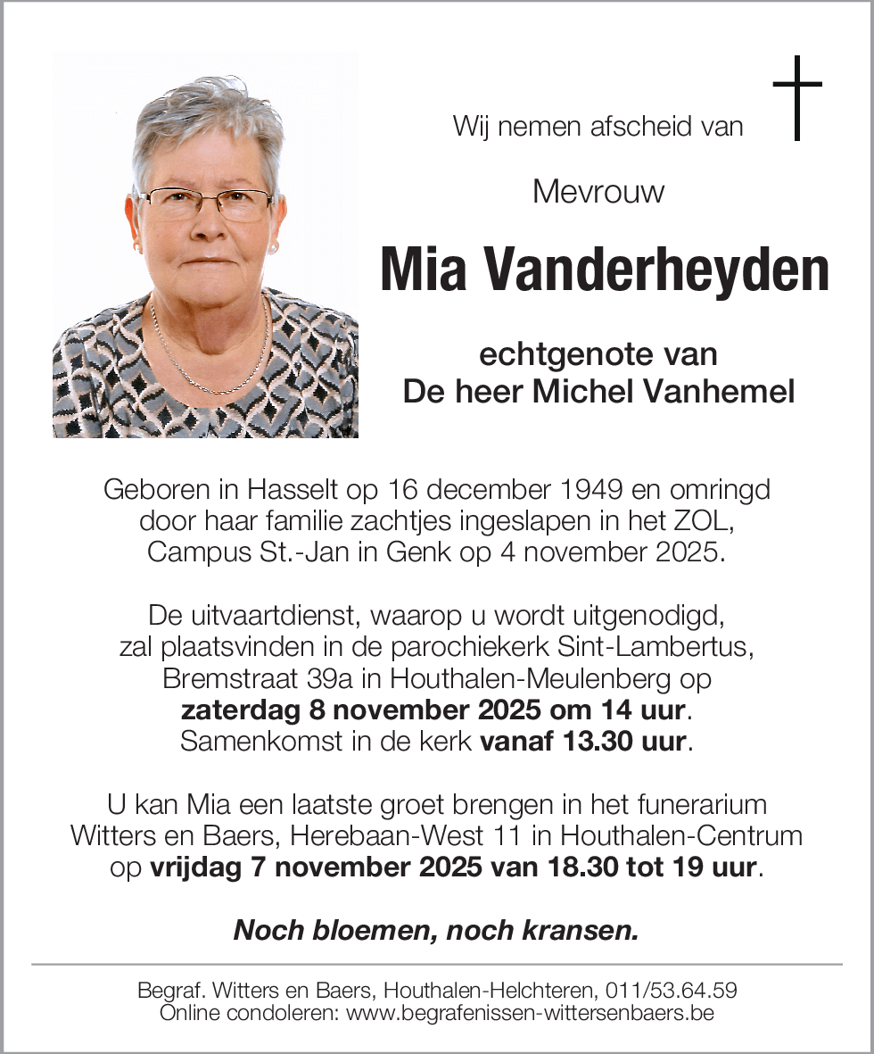 Maria Vanderheyden