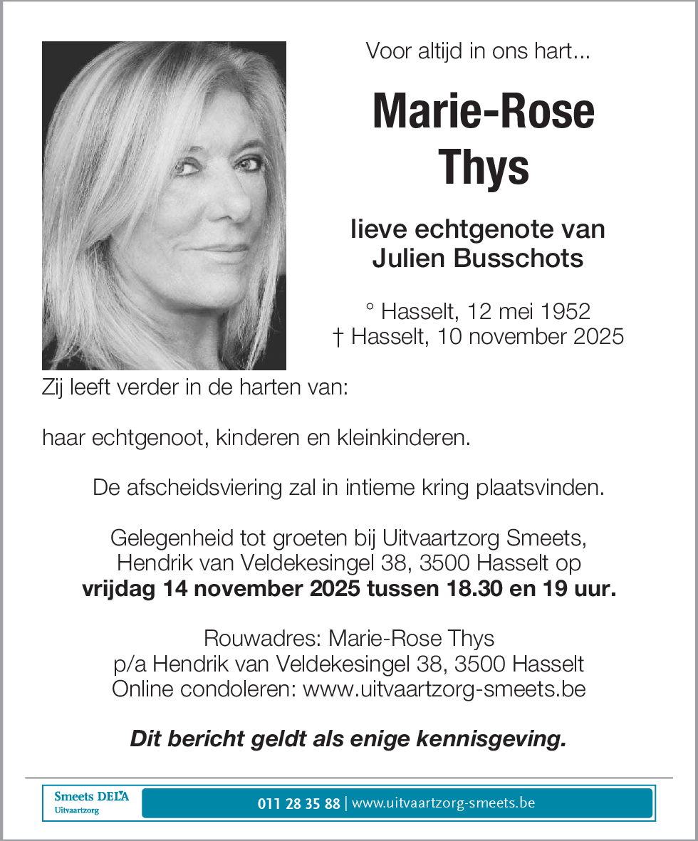 Marie-Rose Thys