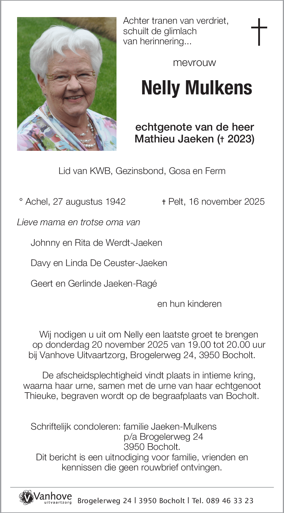 Nelly Mulkens