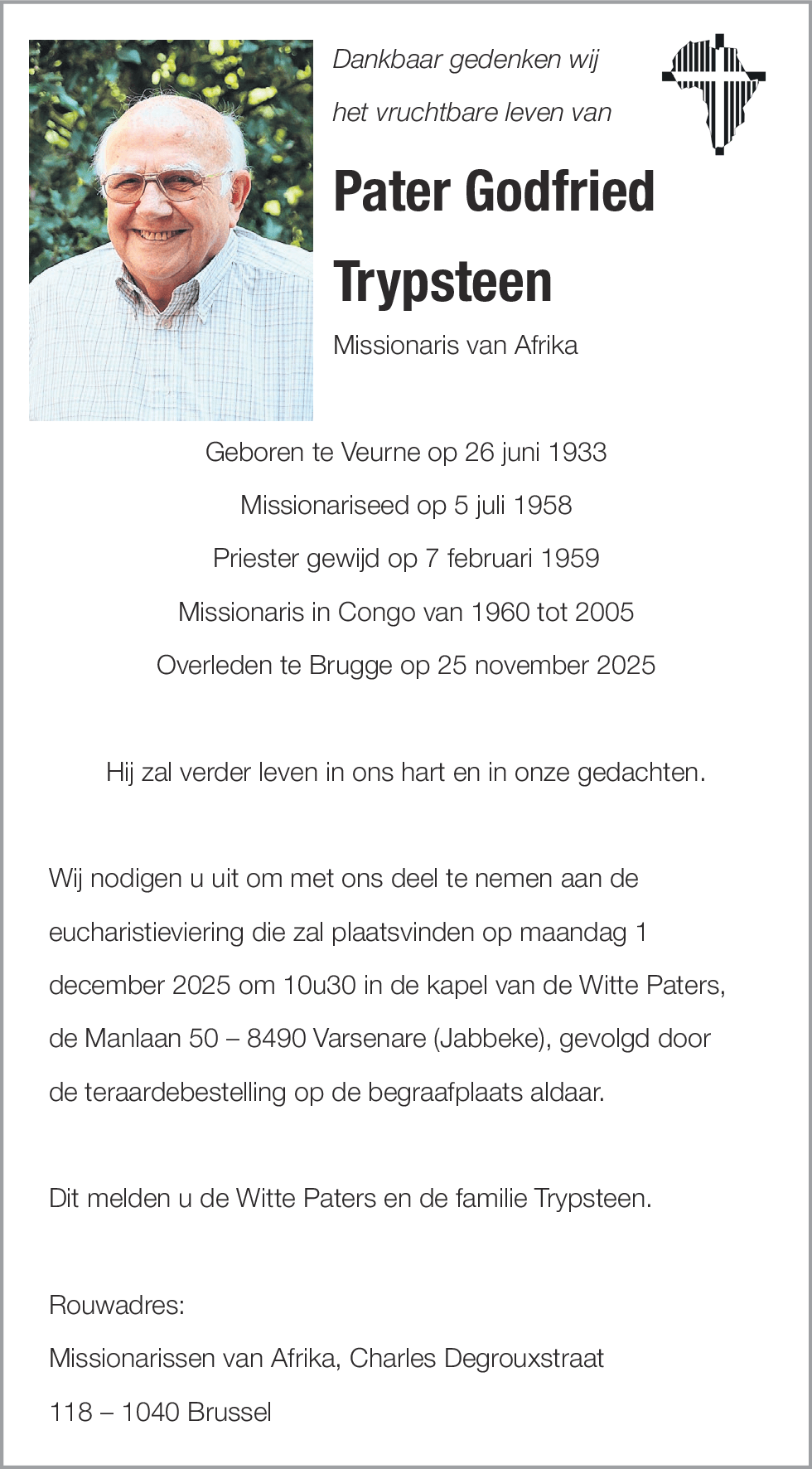 Pater Godfried Trypsteen