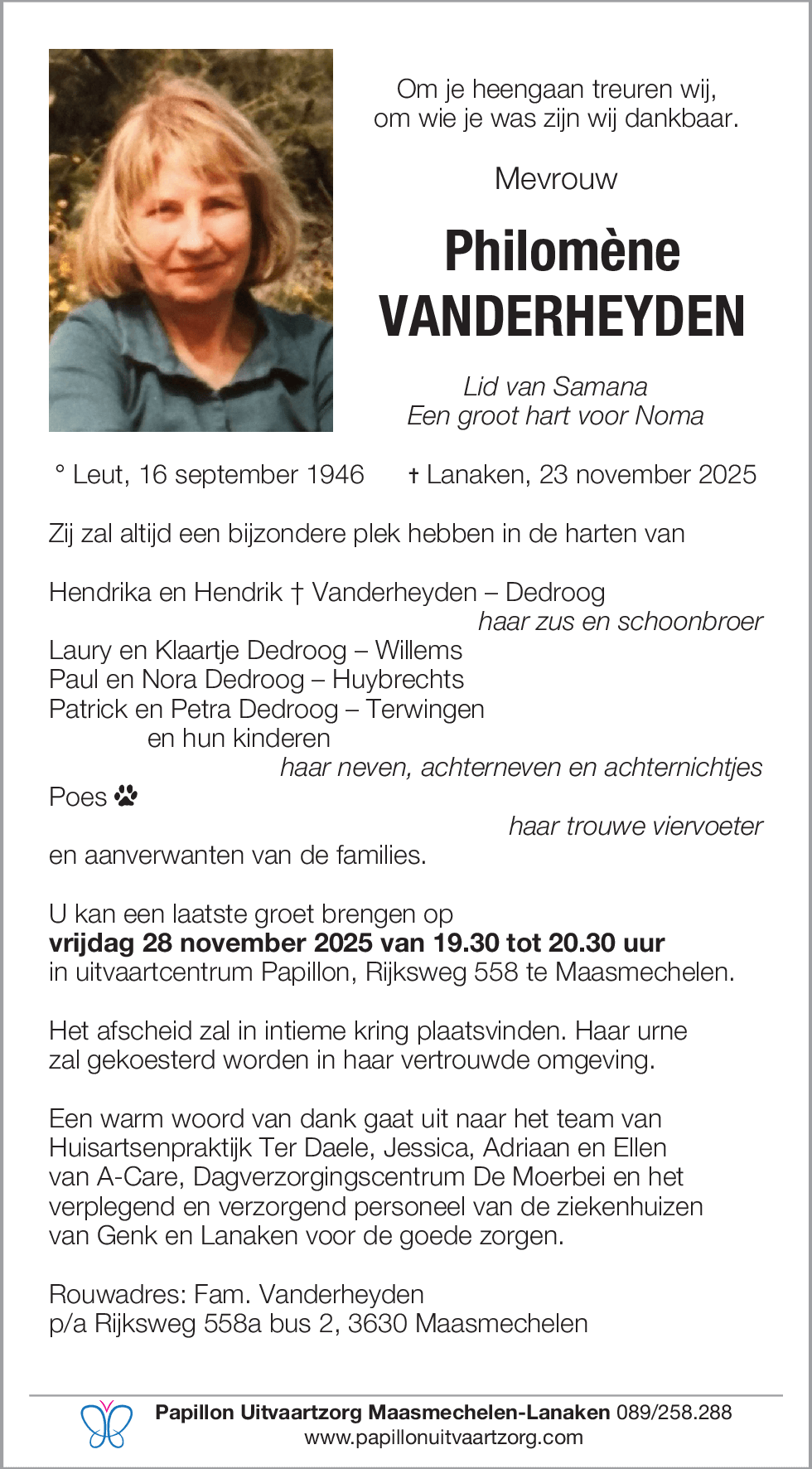 Philomène Vanderheyden