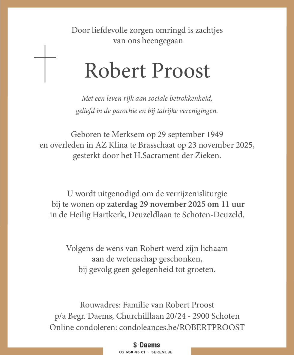 Robert PROOST