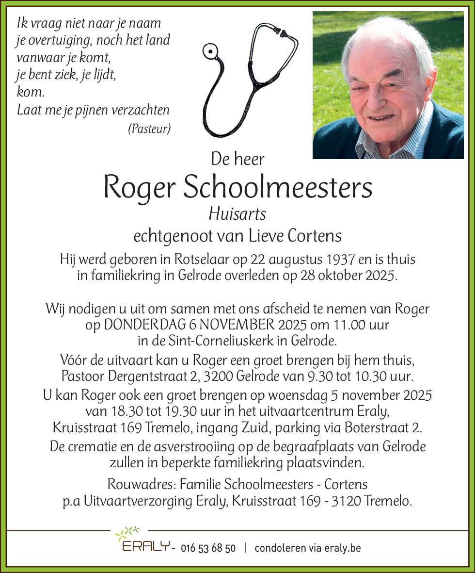 Roger Schoolmeesters