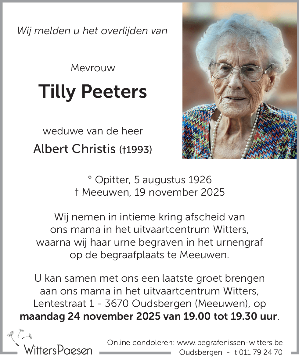 Tilly Peeters