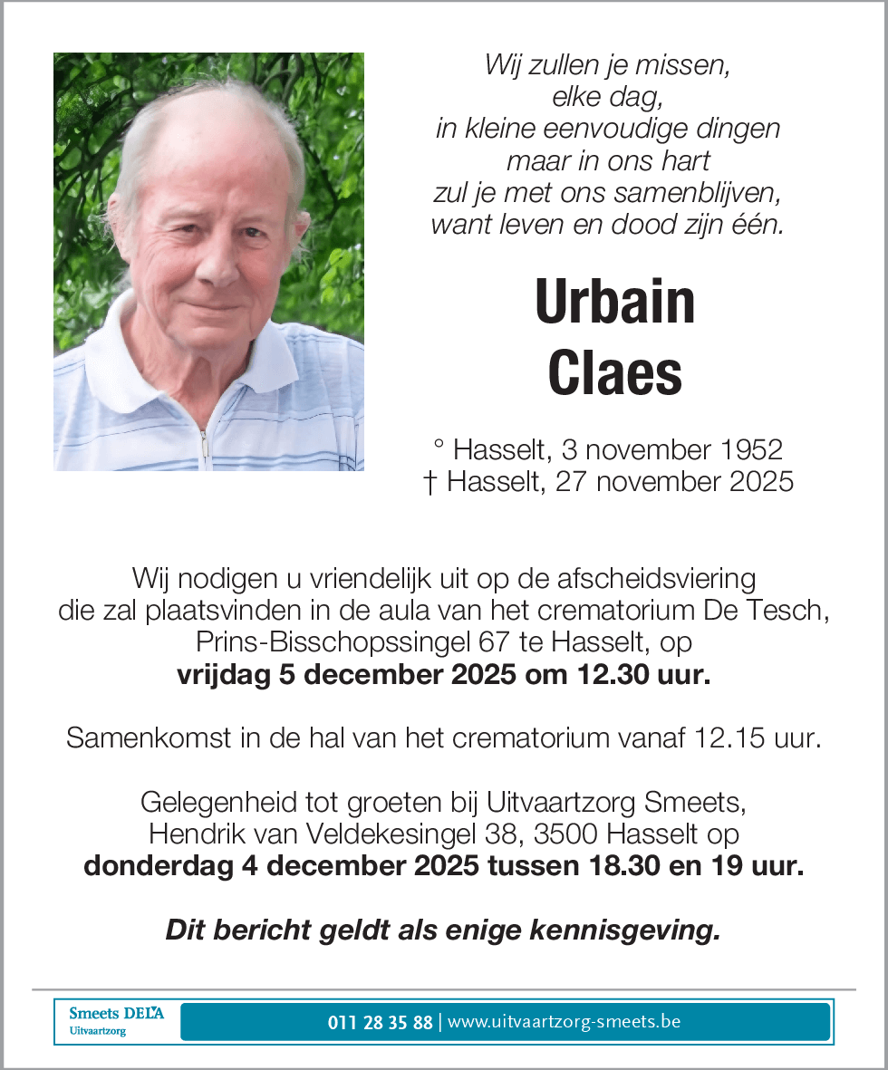 Urbain Claes