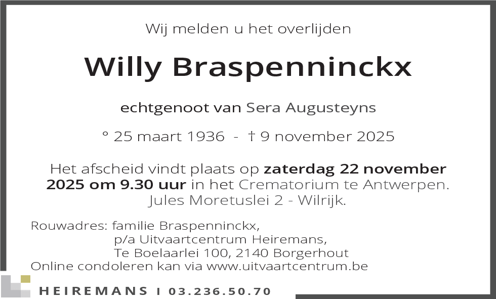 Willy Braspenninckx