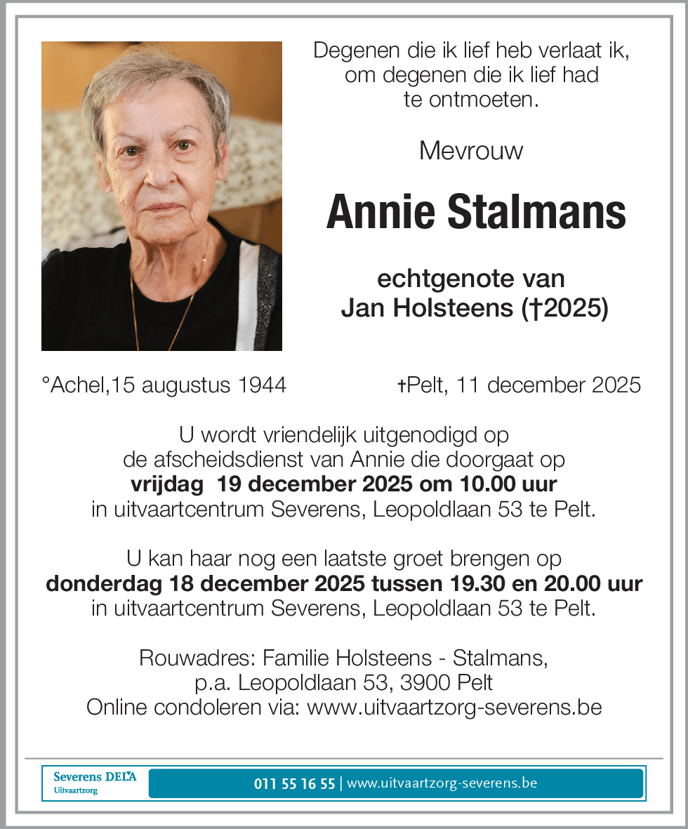 Annie Stalmans