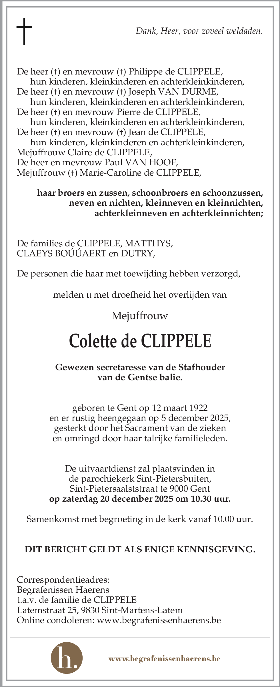 Colette de Clippele