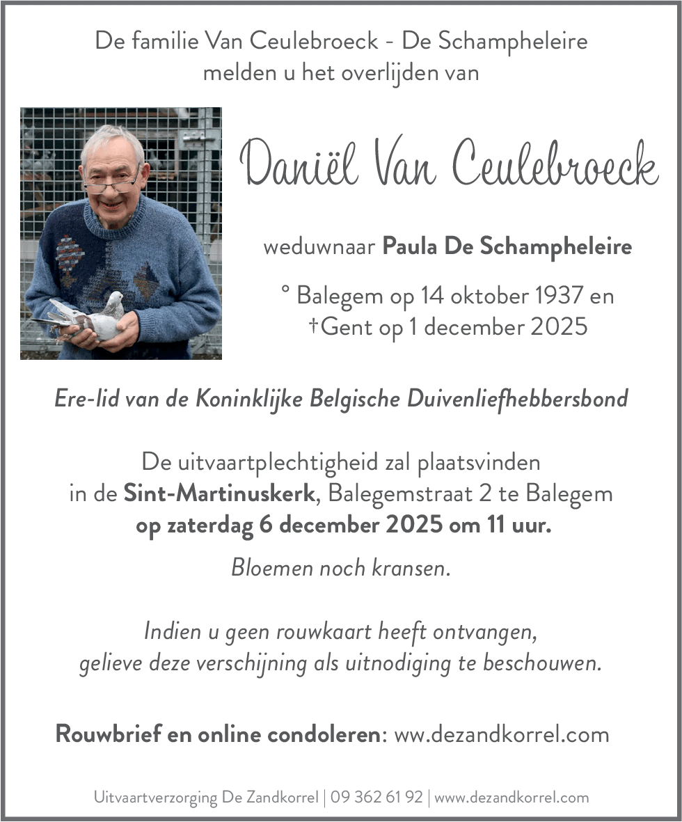 Daniël Van Ceulebroeck