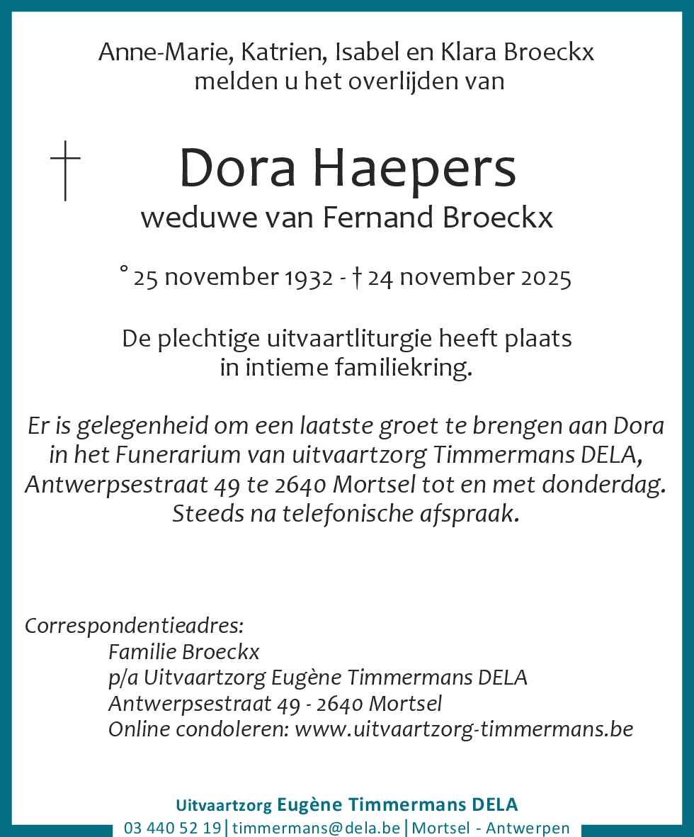 Dora Haepers