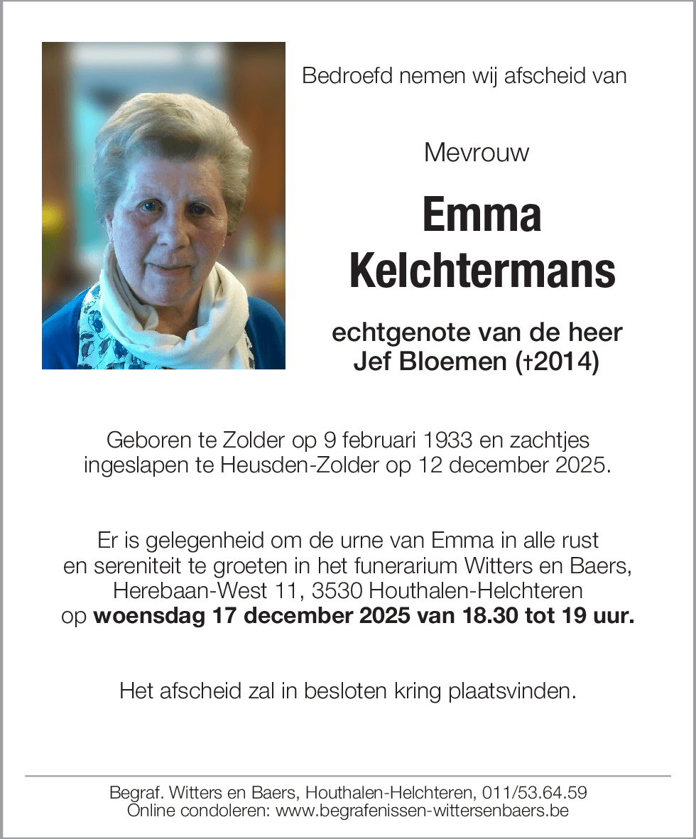 Emma Kelchtermans