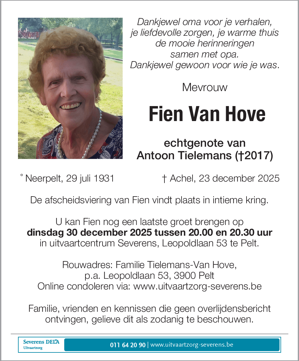 Fien Van Hove