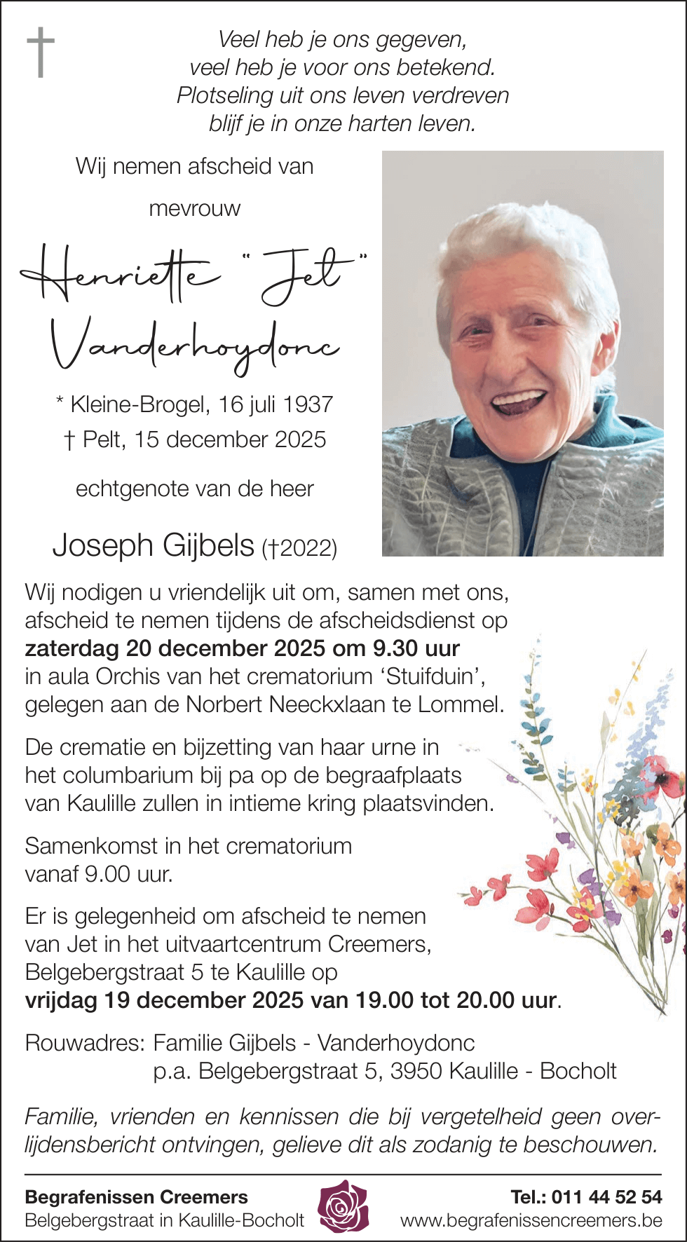 Henriette Vanderhoydonc