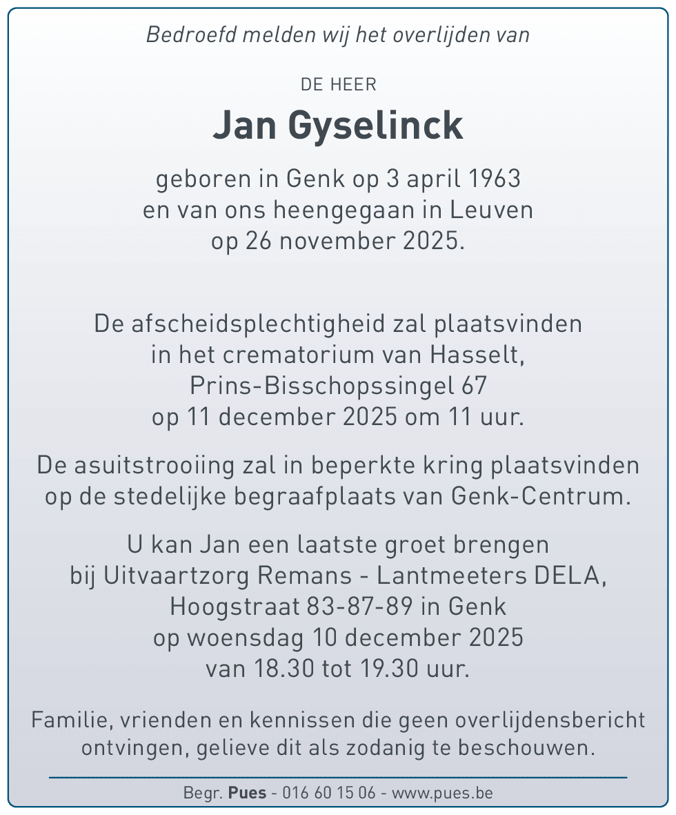 Jan Gyselinck