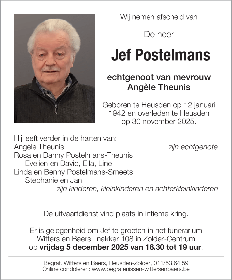 Jef Postelmans