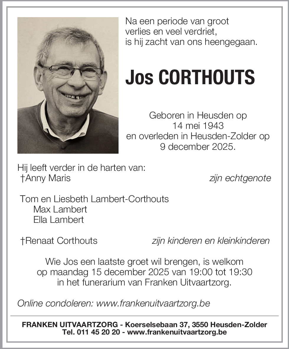 Jos Corthouts