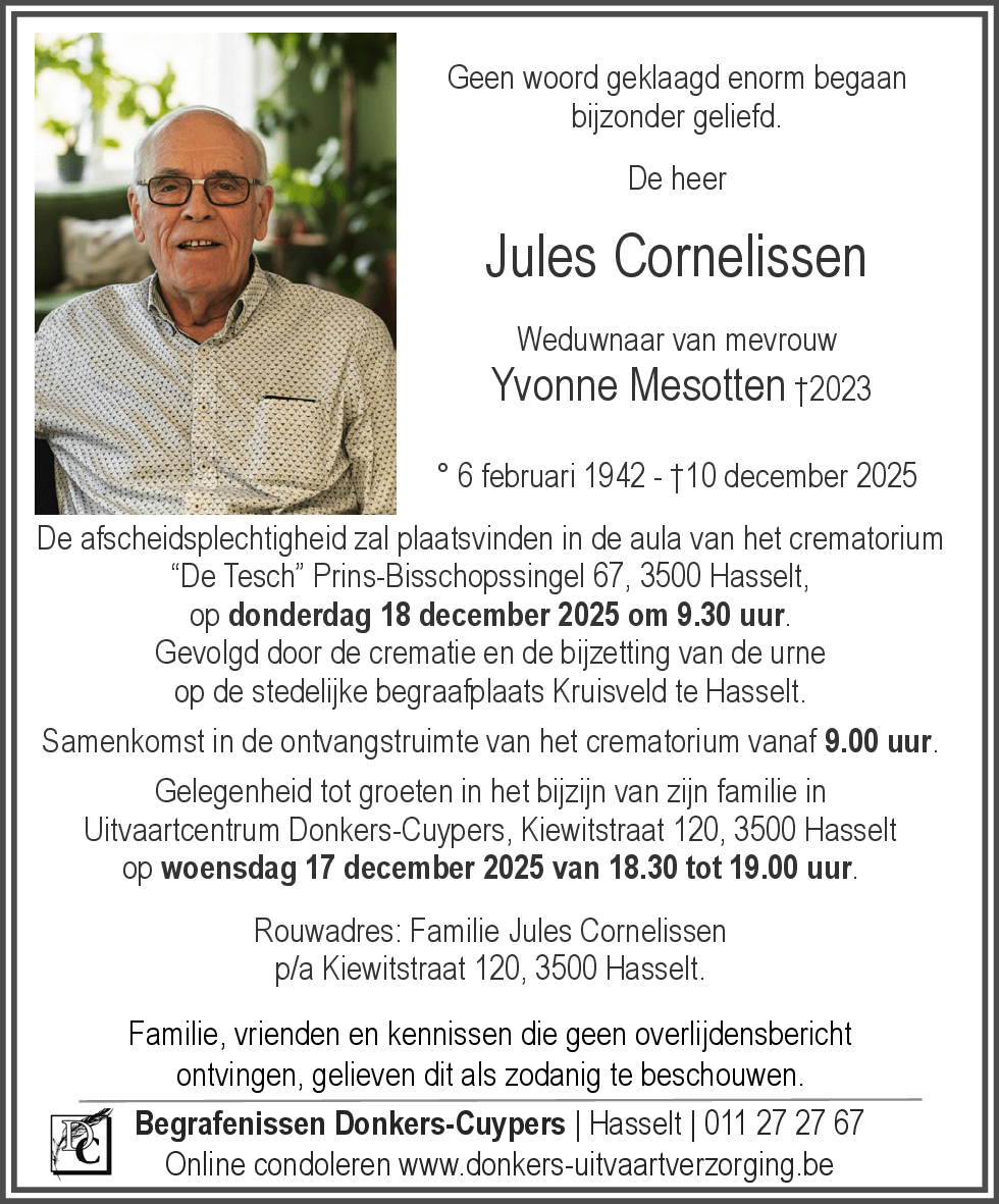 Jules Cornelissen