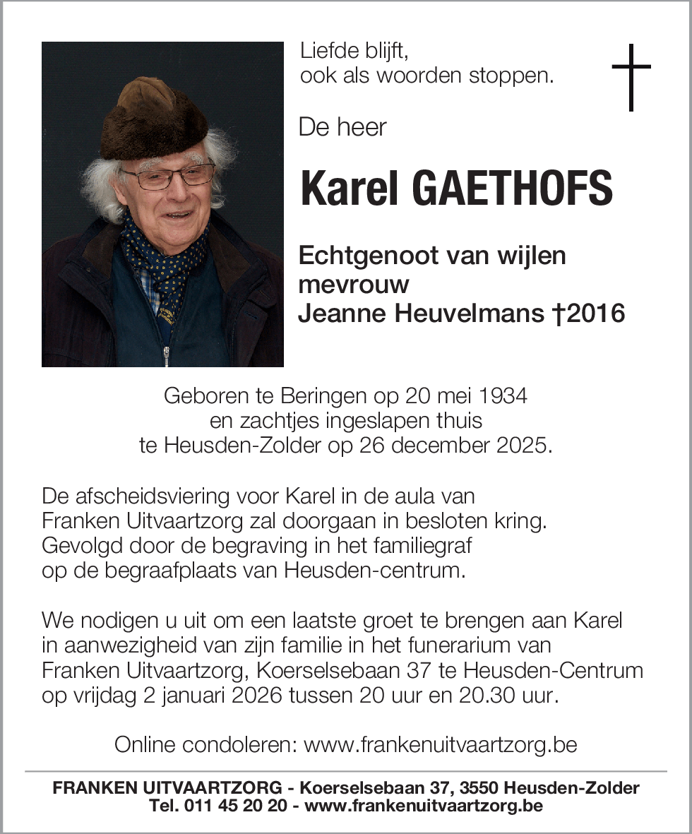 Karel Gaethofs