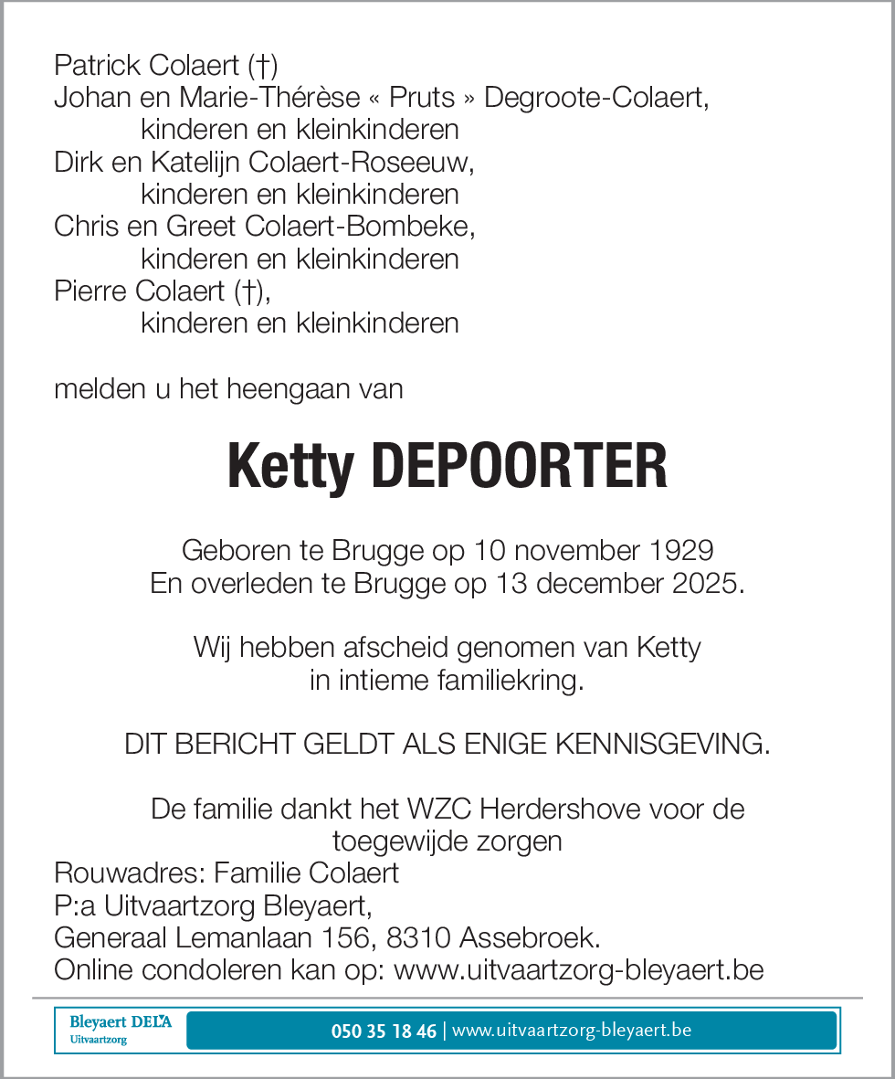 Ketty Depoorter