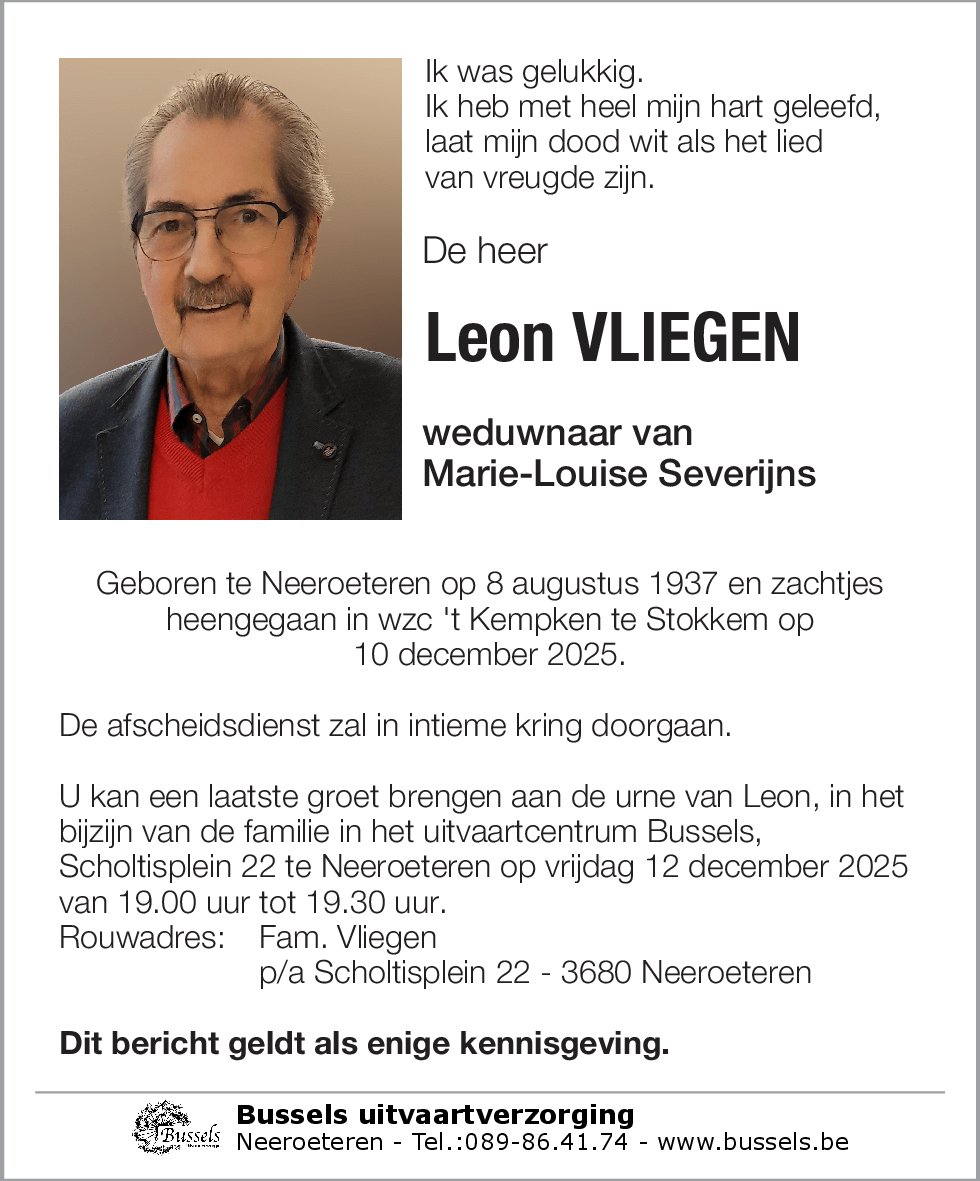 Leon VLIEGEN