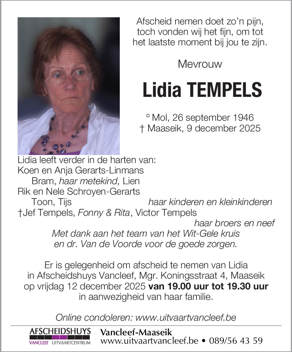 Lidia Tempels