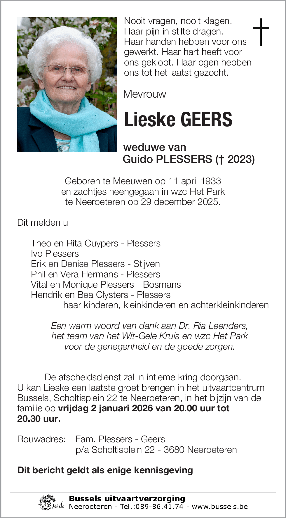 Lieske GEERS