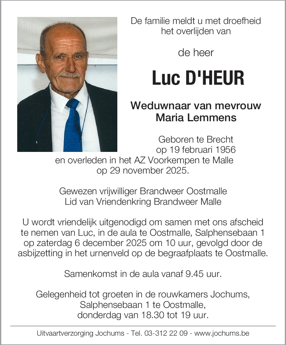 Luc D'Heur