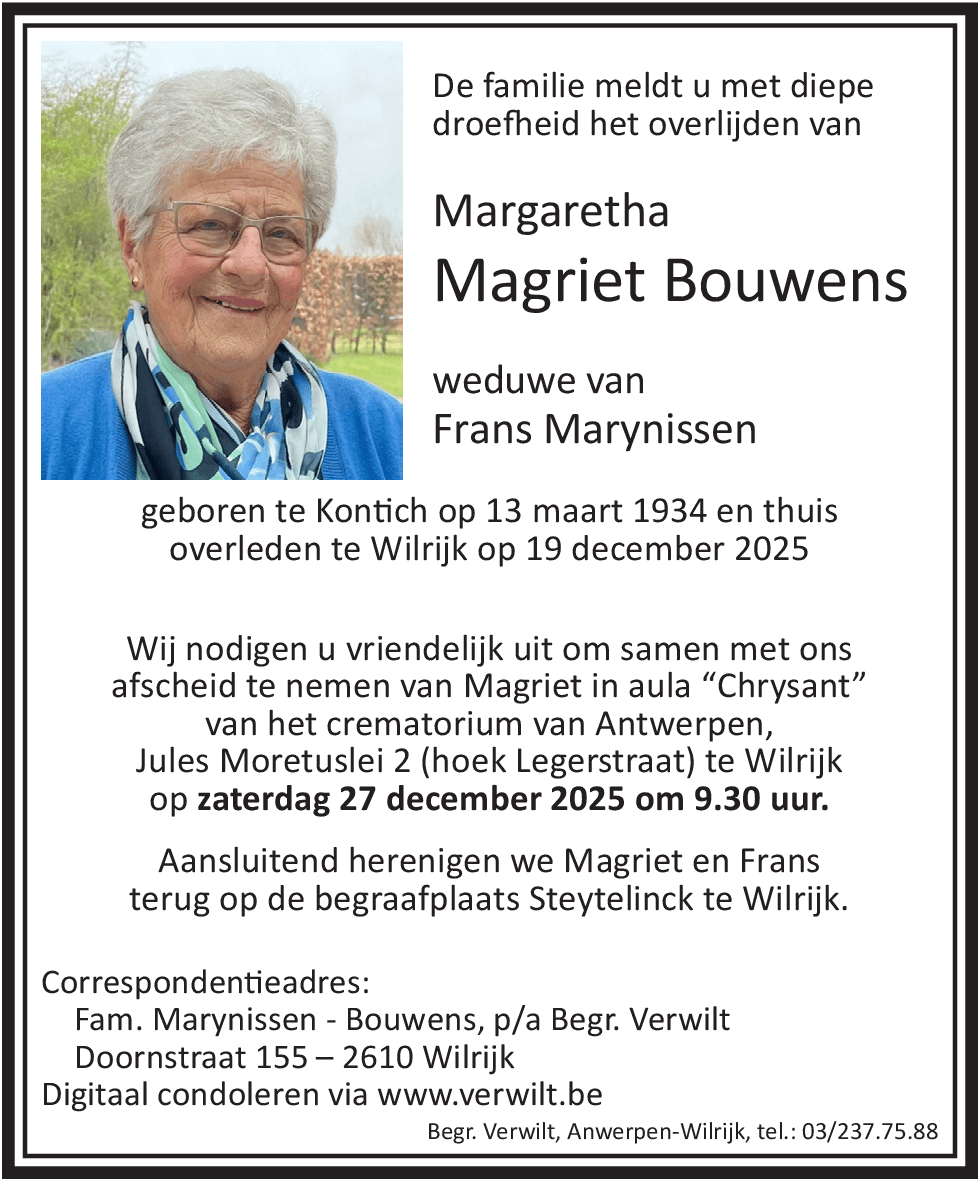Margriet Bouwens