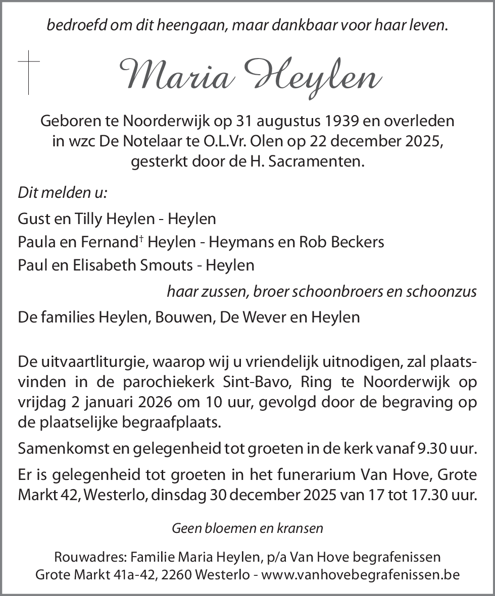 Maria Heylen