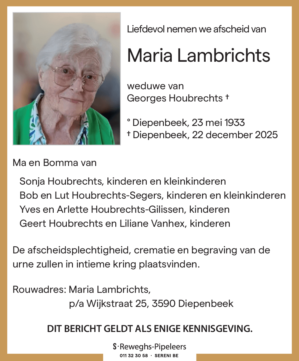 Maria Lambrichts