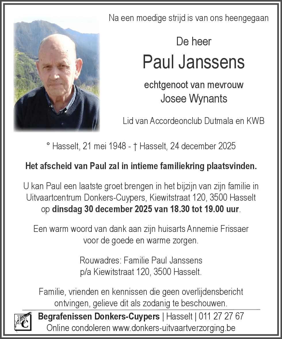 Paul Janssens