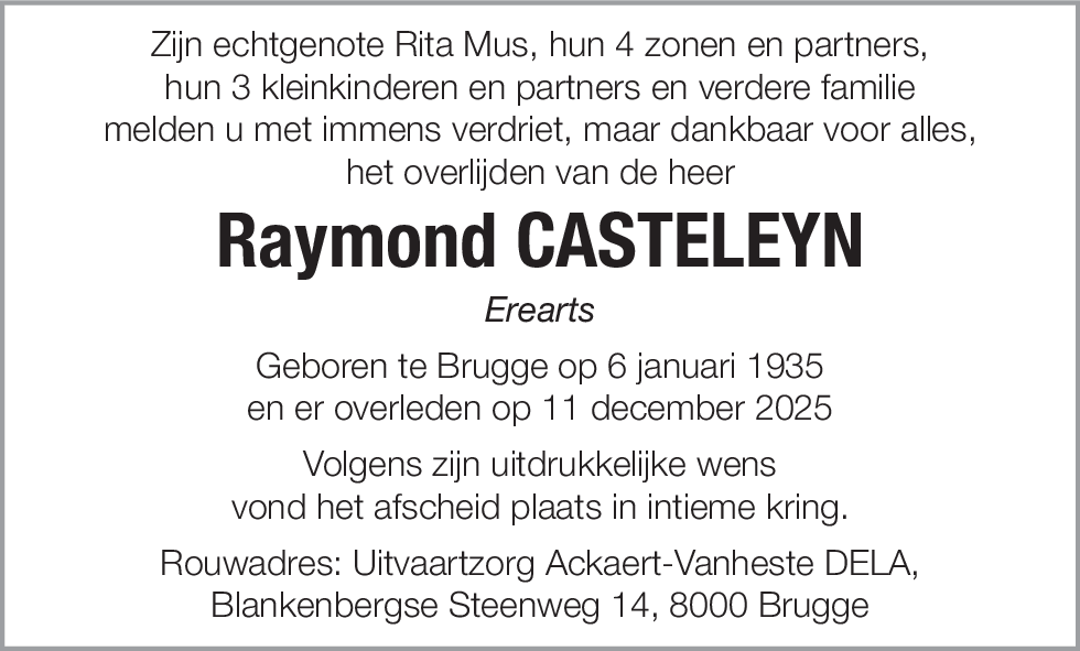 Raymond Casteleyn
