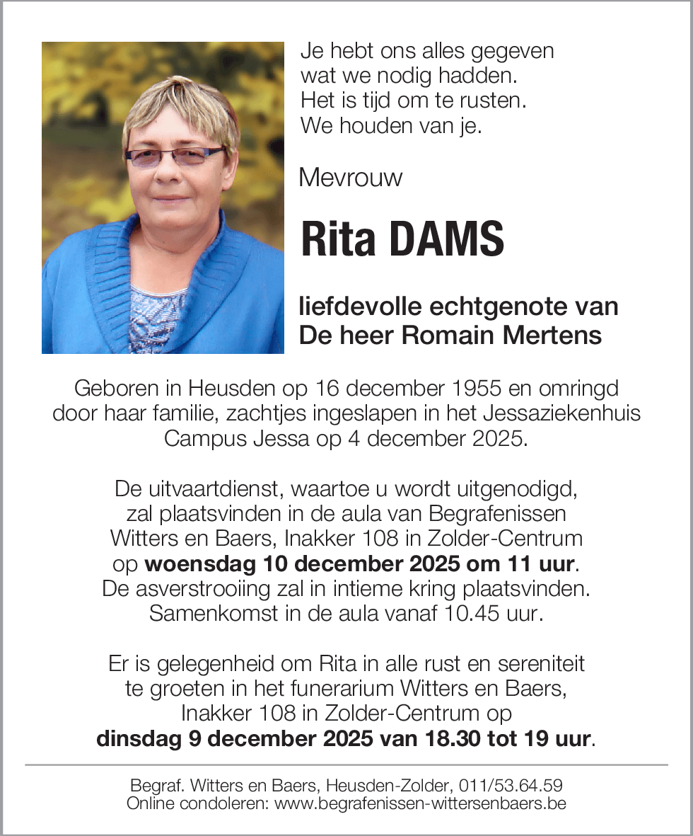 Rita Dams
