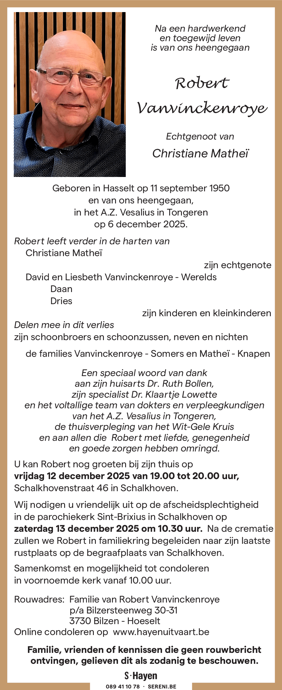 Robert Vanvinckenroye