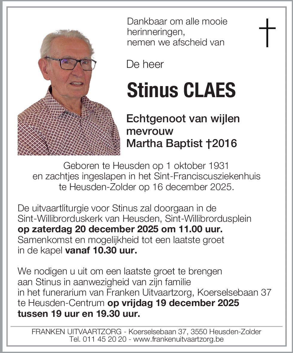 Stinus Claes