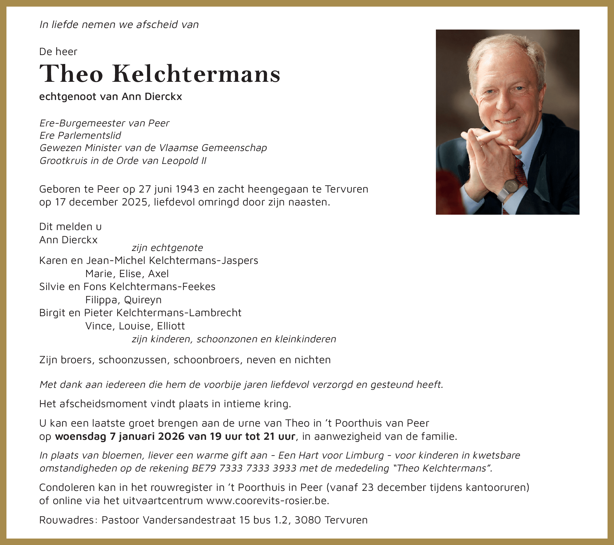 Theo Kelchtermans