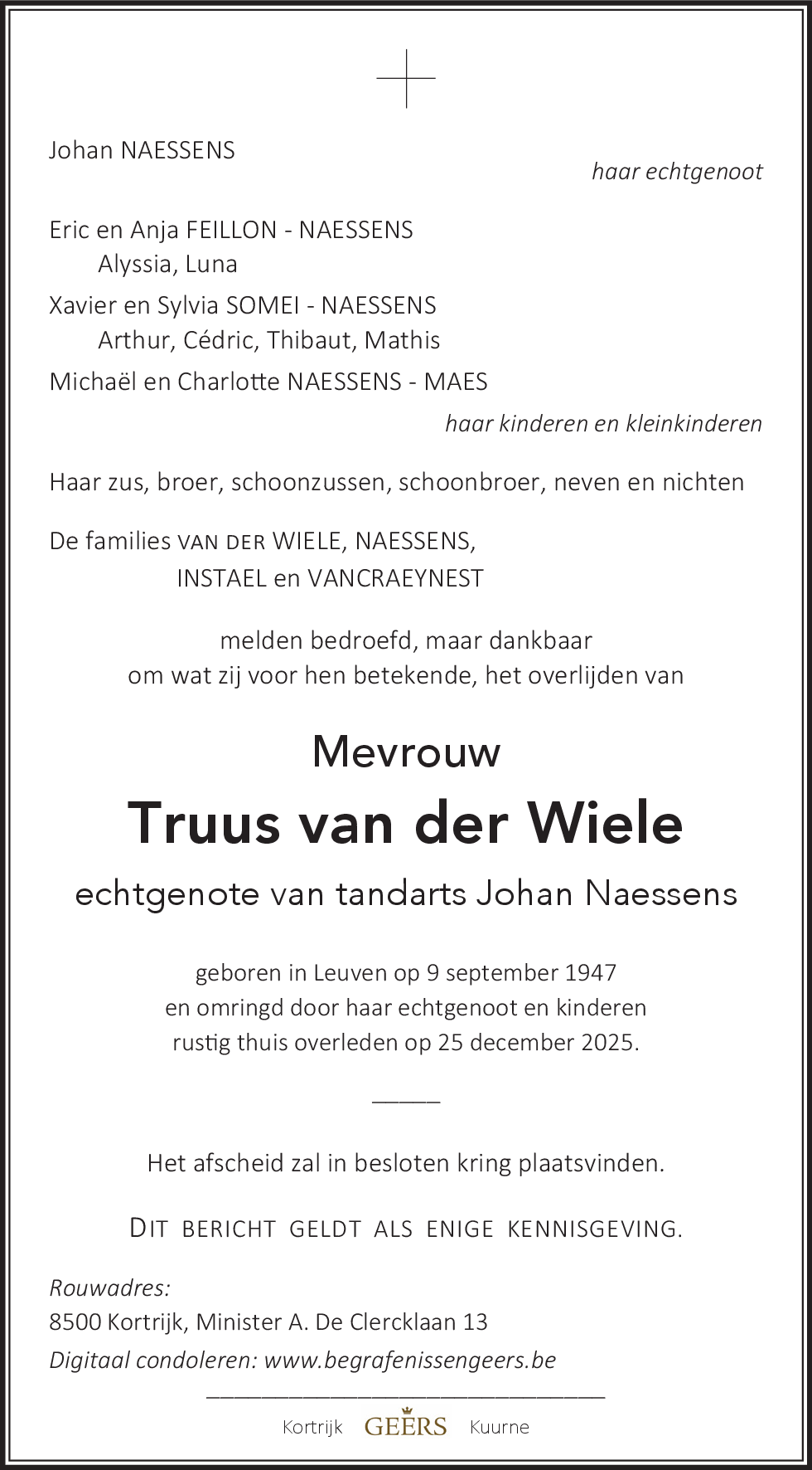 Truus van der Wiele