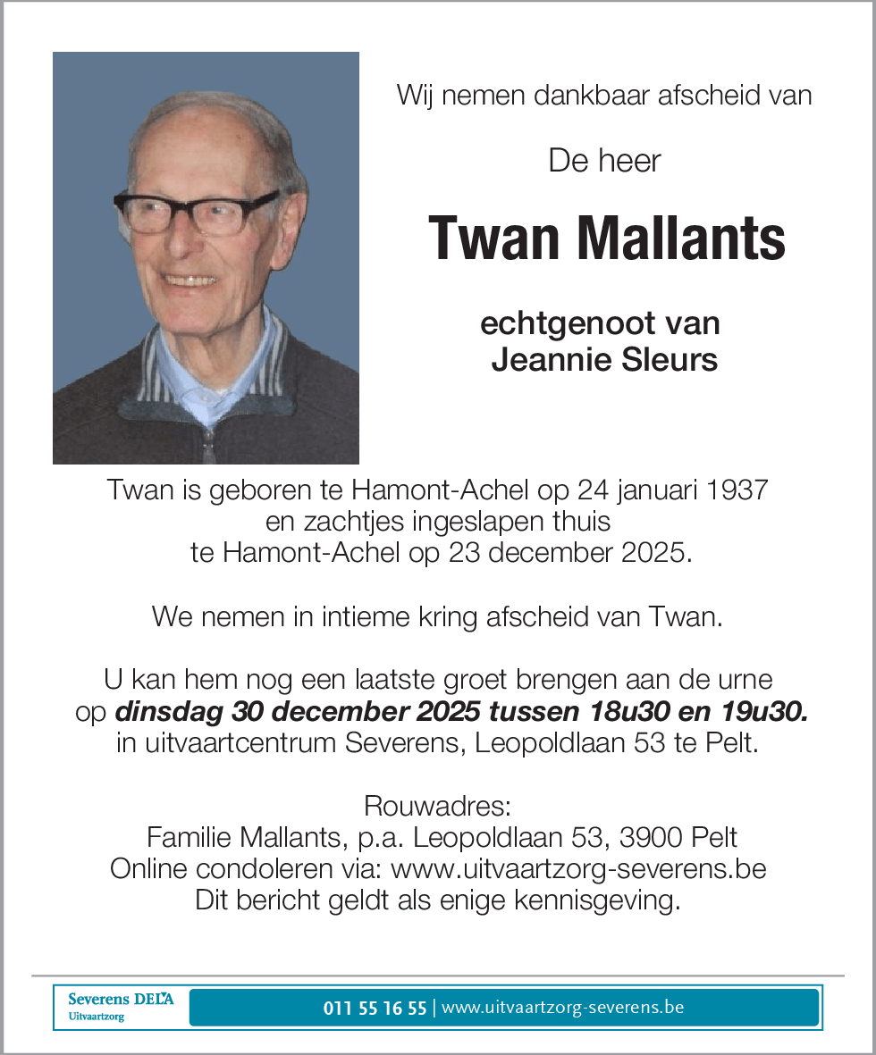 Twan Mallants