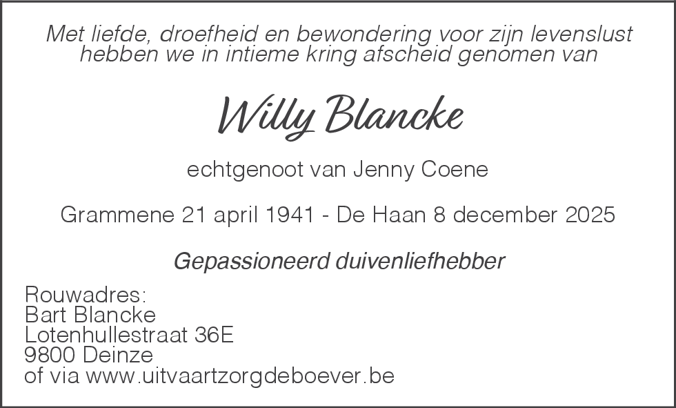Willy Blancke