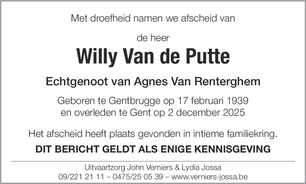 Willy Van de Putte