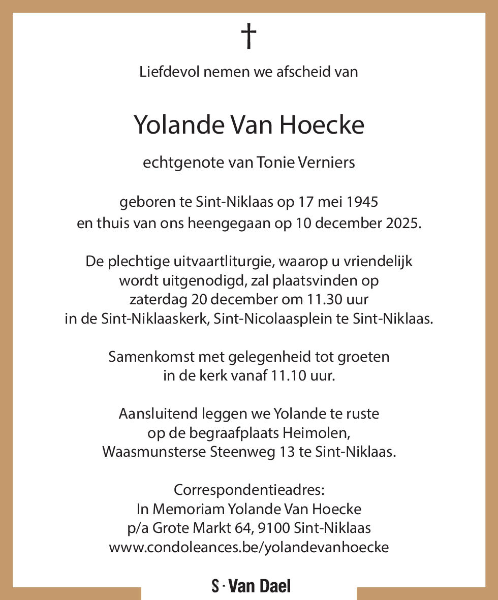 Yolande Van Hoecke