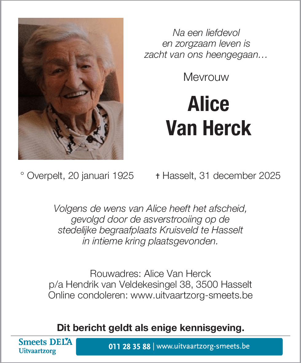 Anna Van Herck