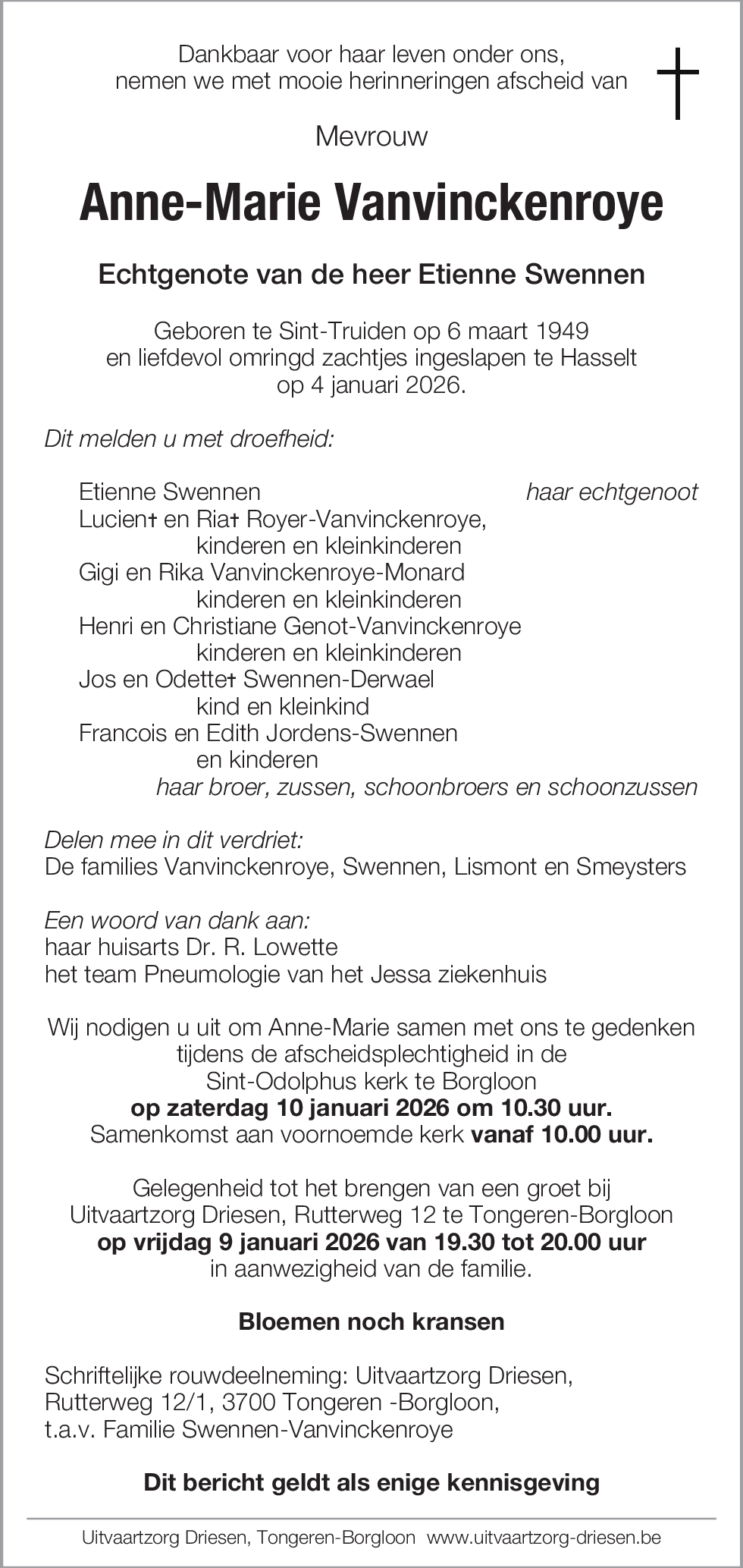 Anne-Marie Vanvinckenroye