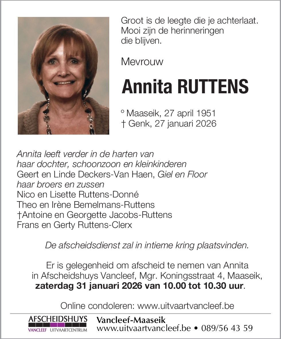 Annita Ruttens