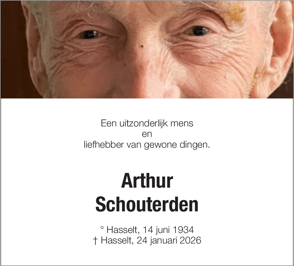 Arthur Schouterden