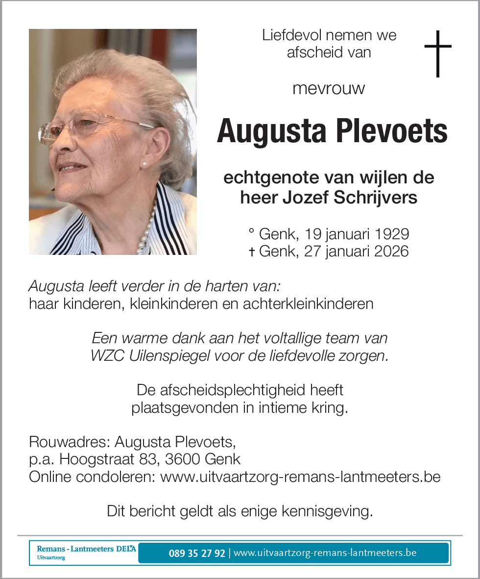 Augusta Plevoets