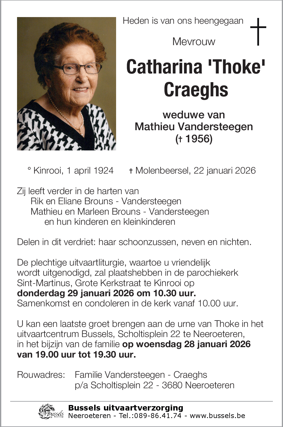 Catharina 'Thoke' Craeghs